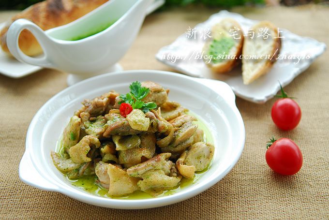 西班牙醉鸡(附法棍简易做法)的做法