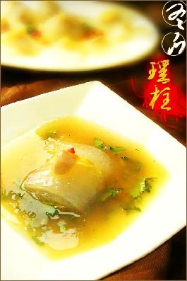 瑶柱冬瓜卷的做法