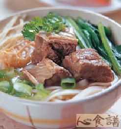 牛百页牛肉清汤面的做法