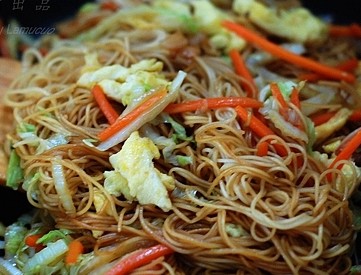 快手炒面的做法