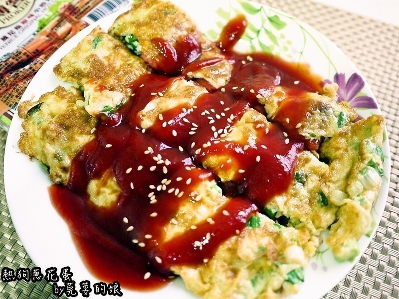 热狗葱花蛋的做法