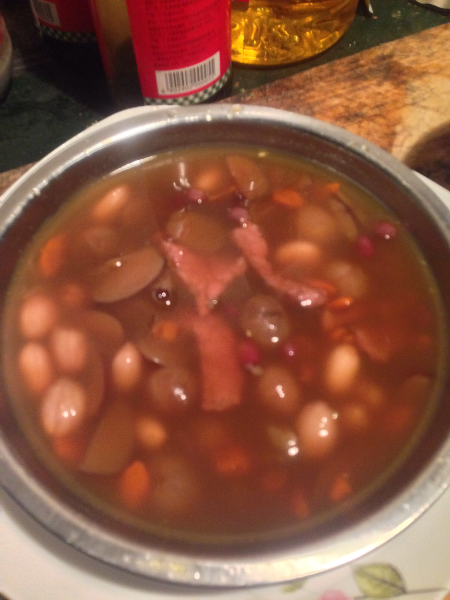 五红气血双补汤的做法