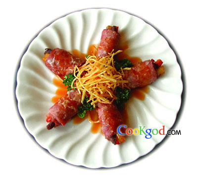 烟肉土豆牛柳卷的做法