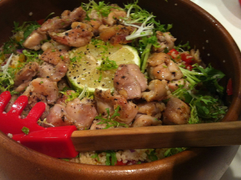 摩洛哥小米鸡肉沙拉的做法