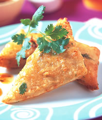 香炸葱油虾饼的做法