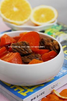 牛肉炖胡萝卜的做法