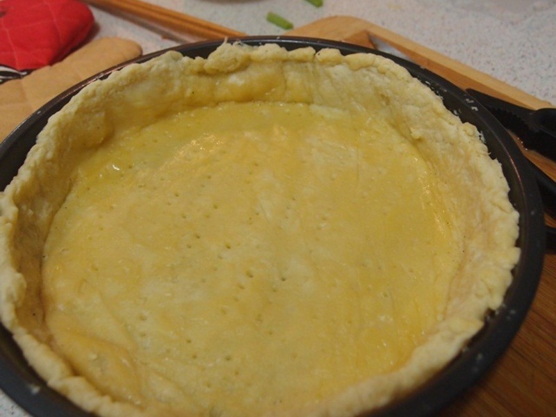 Olivia?�����������Bacon Spinach Quiche������