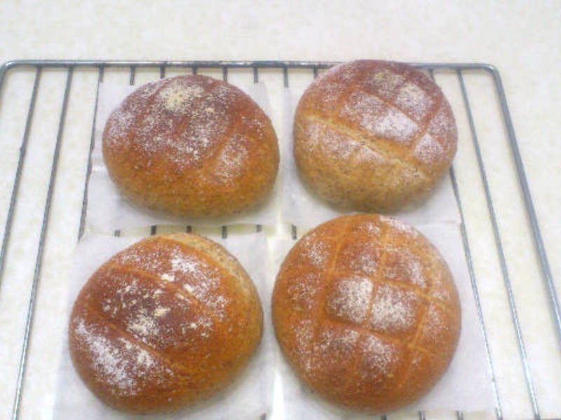 香草全麦法国面包的做法