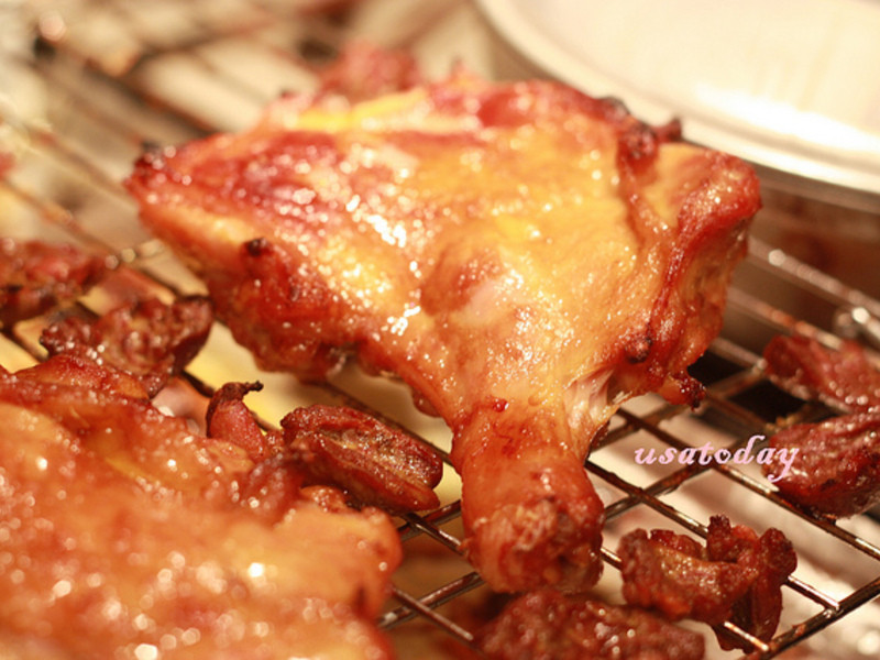 ������͵�Բ�̩ʽ���� Thai grill chicken kai yang������