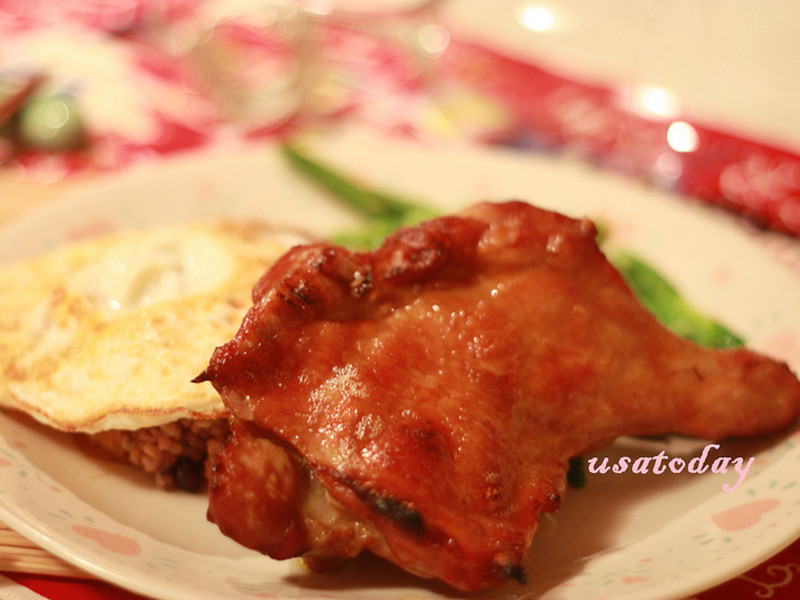 ������͵�Բ�̩ʽ���� Thai grill chicken kai yang������