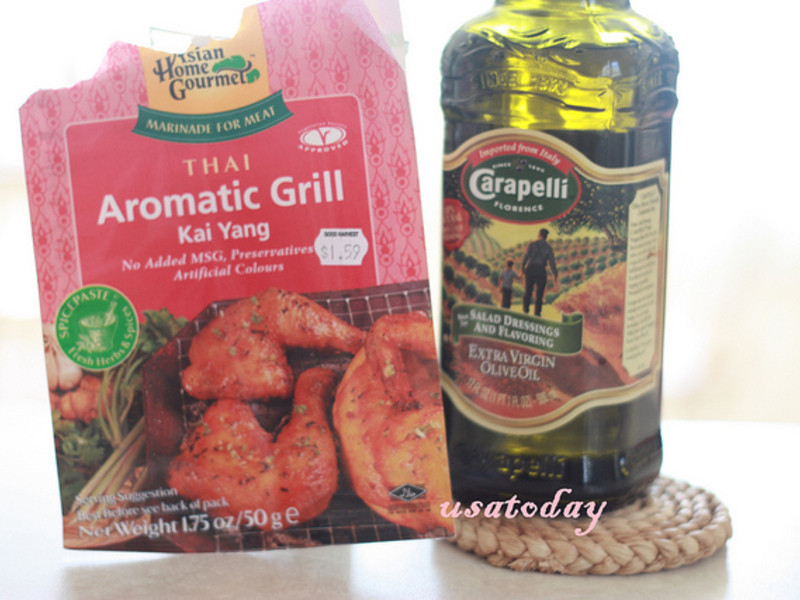 ������͵�Բ�̩ʽ���� Thai grill chicken kai yang������