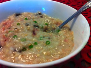 【半懒人满炖锅版】 皮蛋鸡丝粥的做法