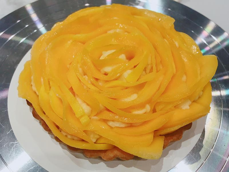 芒果奶油派的做法