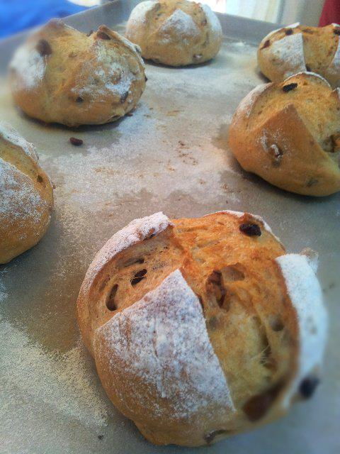 乡村核桃面包(直接法)的做法