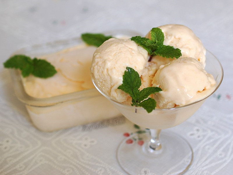 榴梿冰淇淋的做法