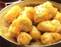 拔丝白薯球的做法