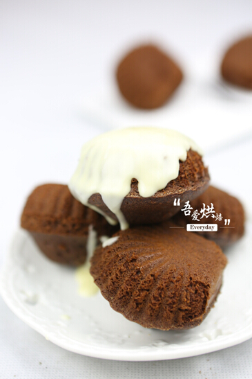 可可扇贝蛋糕的做法