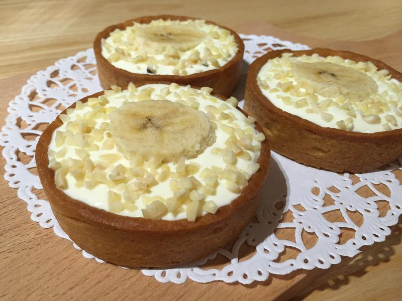 香蕉杏仁塔的做法