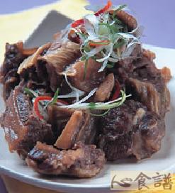 葱香肋条的做法