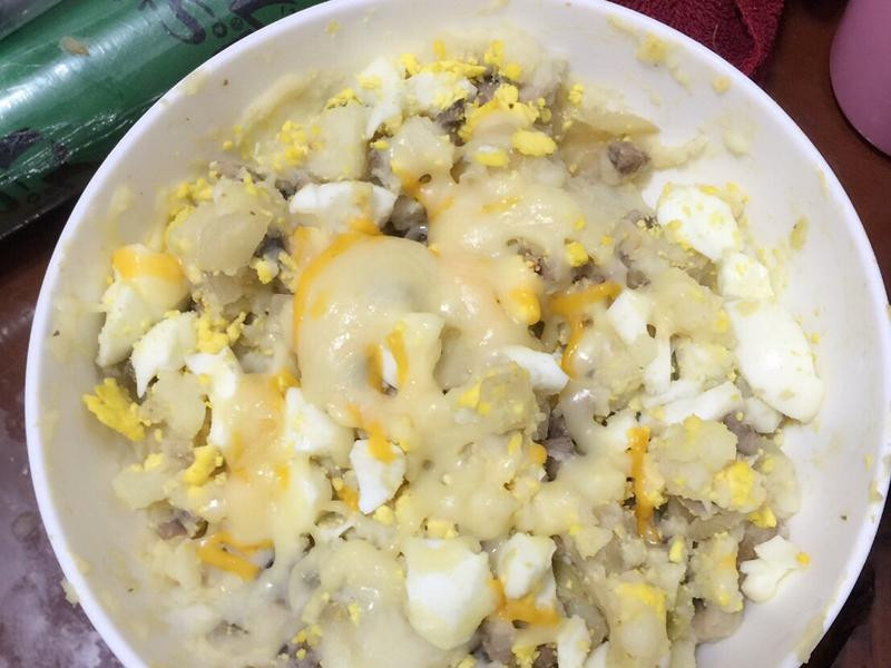 烤蘑菇马铃薯泥的做法