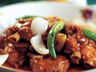 冰糖排骨的做法