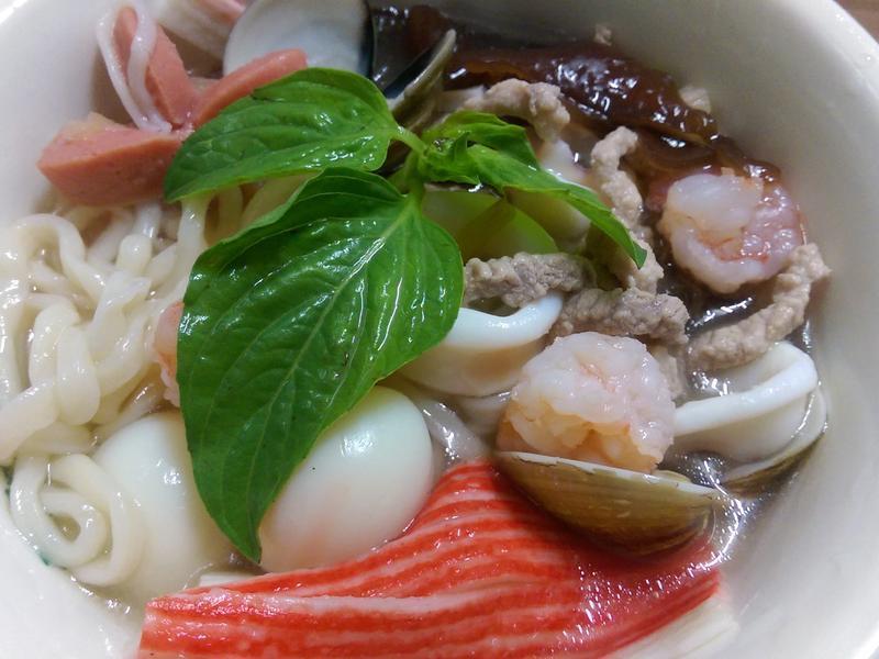 かにの海鲜Q拉面的做法