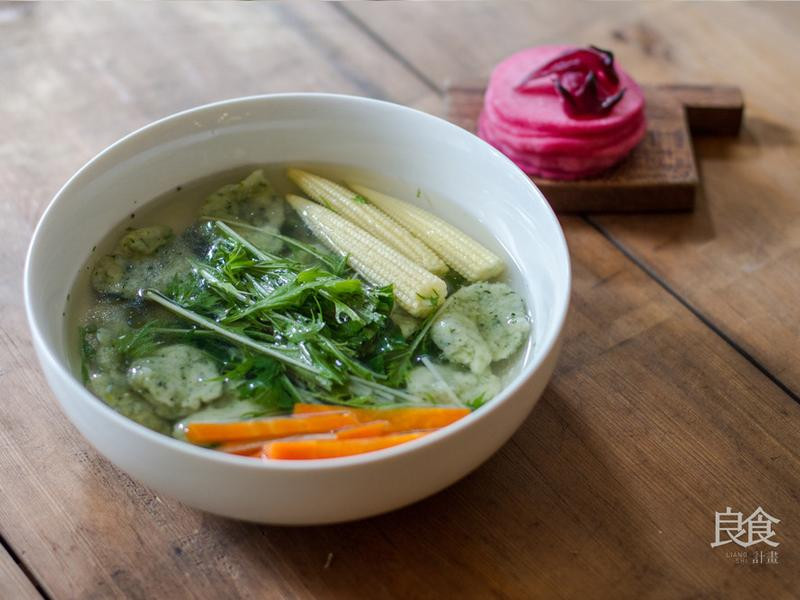 蔬菜汤面疙瘩的做法