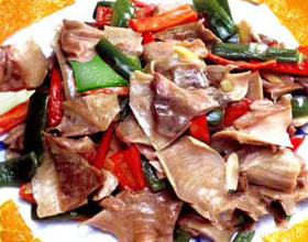 炒麻辣猪肚的做法