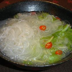 白菜粉丝汤的做法
