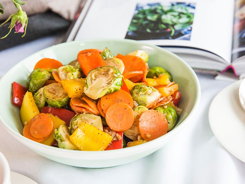 清炒小甘蓝的做法