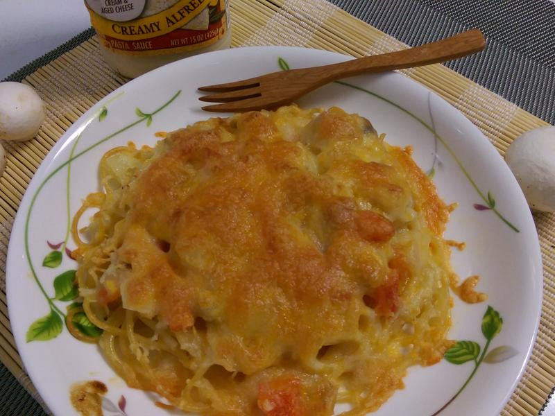 焗烤鸡肉面的做法