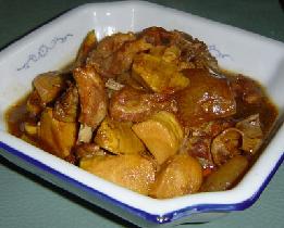 南方的冬笋烧排骨的做法