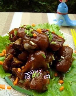 酸甜猪手的做法