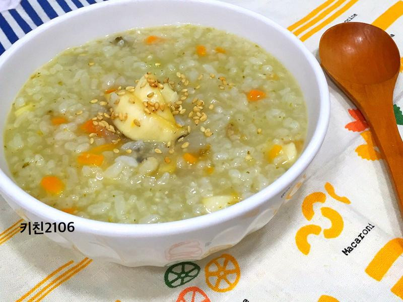 韩式鲍鱼粥的做法