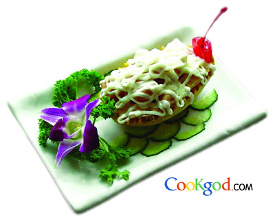 明虾芒果沙拉的做法