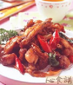 三杯田鸡的做法