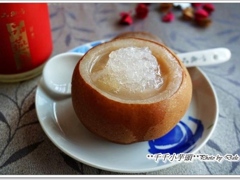 燕窝冰糖炖水梨的做法