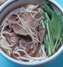 鲜嫩牛肝面的做法