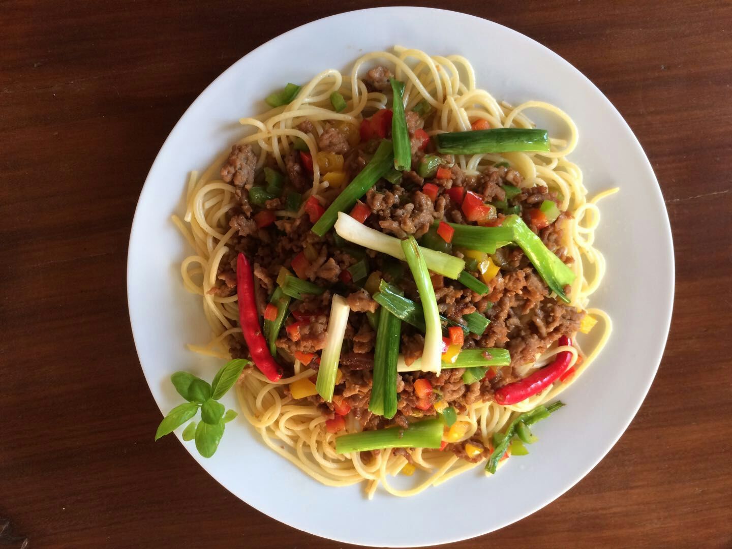 中式意大利炒面的做法