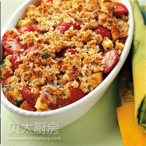 香烤草莓的做法