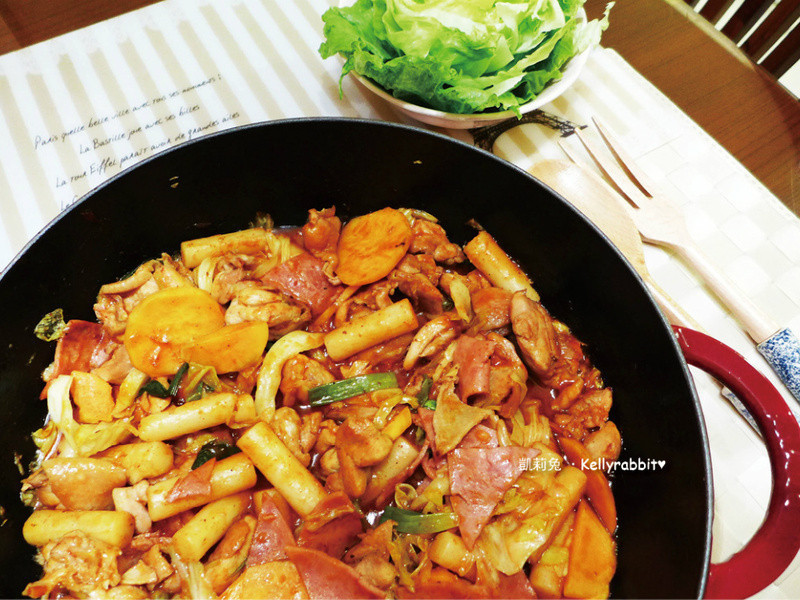 韩式?辣炒鸡排的做法