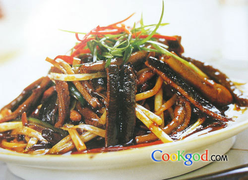 宁式鳝丝的做法