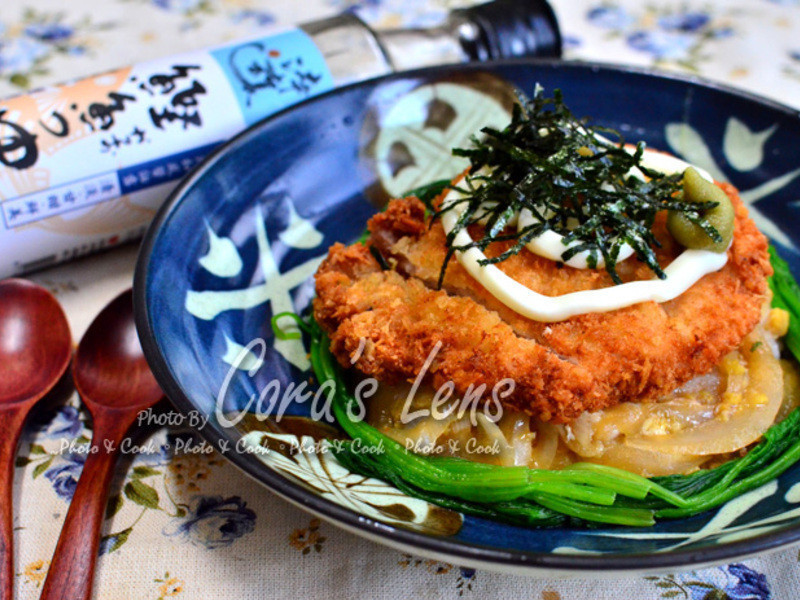 日式茶点猪排饭的做法