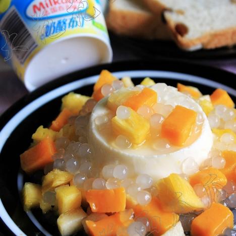 百吉福奶酪布丁百变之:花团锦簇的做法