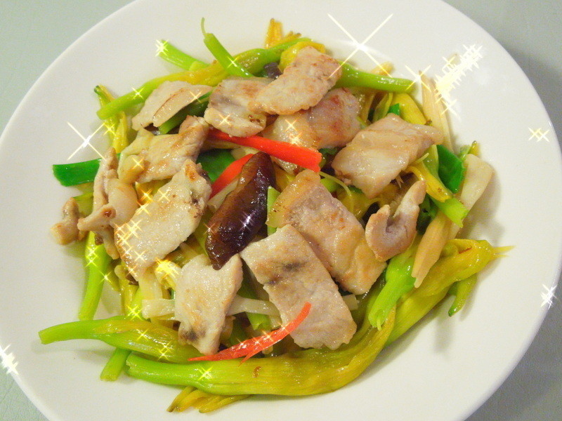 忘忧双金针的做法