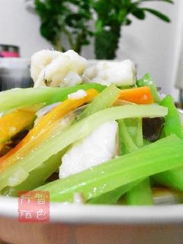 清淡小炒鱼的做法