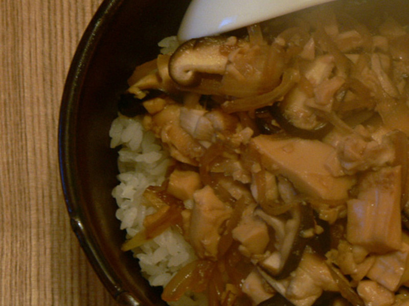 素食寿喜烧盖饭的做法