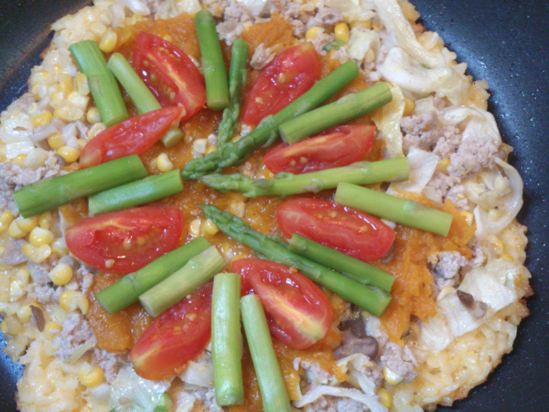 宝宝版米披萨的做法