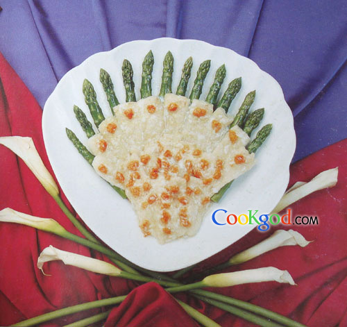 红霞竹影的做法