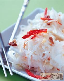 淡味白菜泡菜的做法